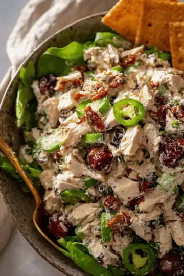 Cherry Jalapeno Chicken Salad