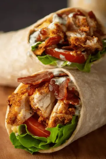 Crispy Chicken Wraps