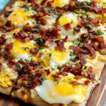 The Best Breakfast Pizza