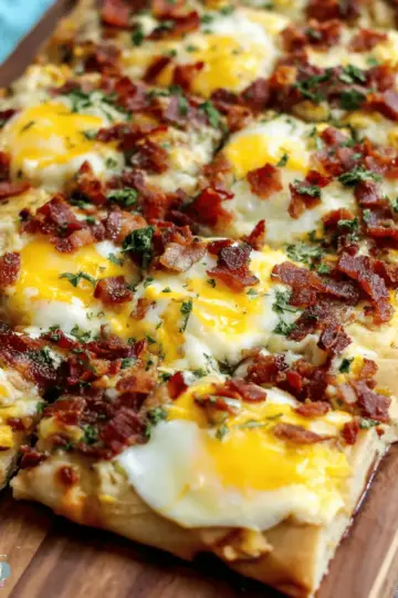 The Best Breakfast Pizza