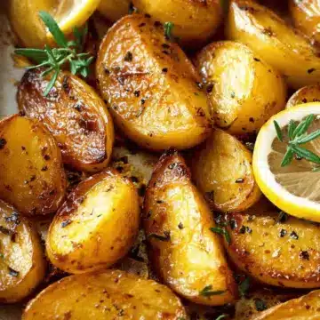 Greek Lemon Potatoes