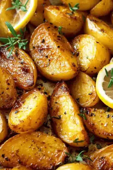 Greek Lemon Potatoes