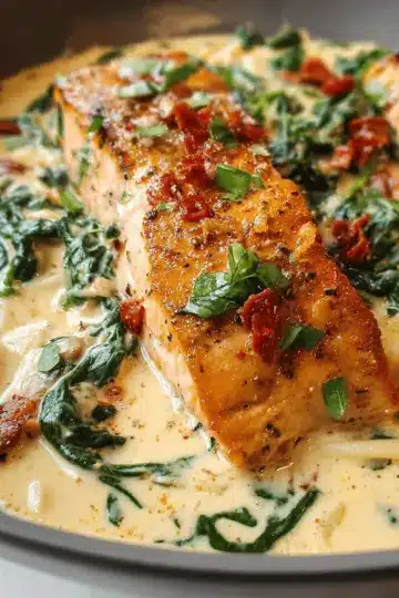 Creamy Tuscan Salmon
