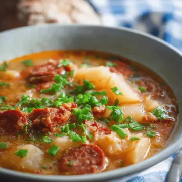 Chorizo and Potato Soup