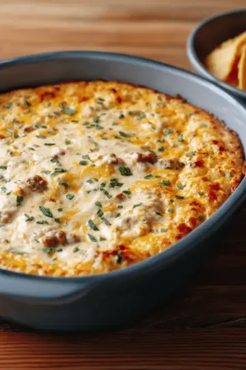 Baked Cowboy Dip