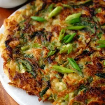 Pajeon (Korean Scallion Pancake)