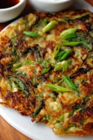 Pajeon (Korean Scallion Pancake)