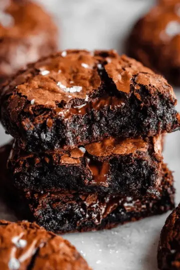 The BEST Fudgy Chewy Brookies