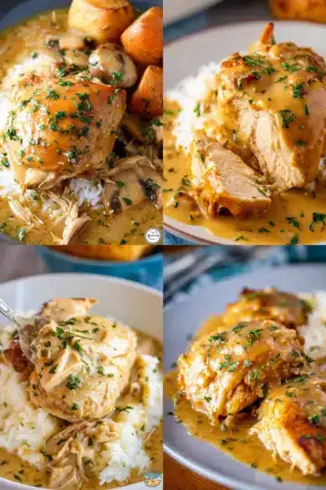 Crock Pot Chicken and Gravy