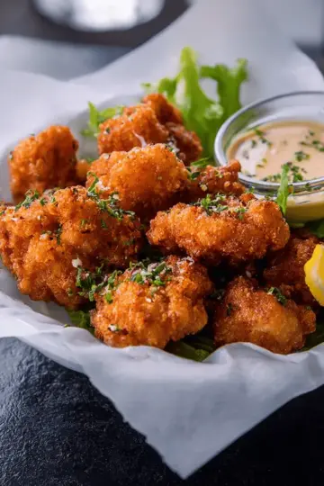Southern fried cauliflower