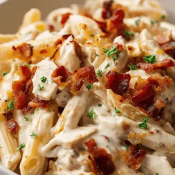 Chicken Bacon Ranch Pasta