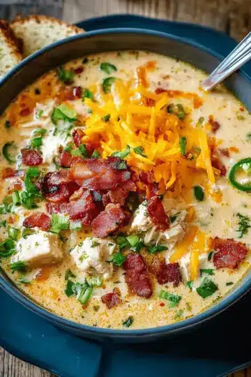 Chicken Jalapeno Popper Soup