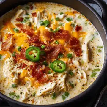 Jalapeño Popper Chicken Soup