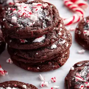 Double Chocolate Peppermint Cookies