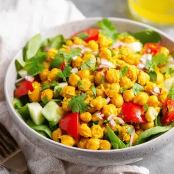 Curried Chickpea Salad