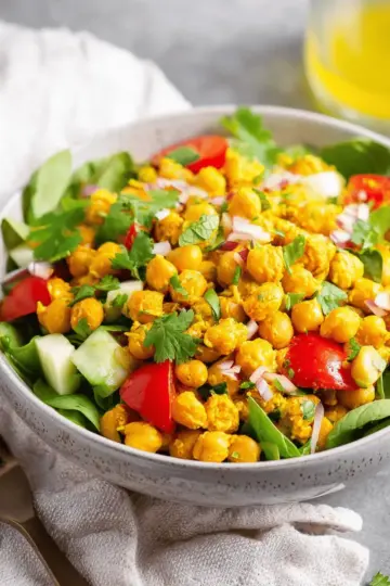 Curried Chickpea Salad