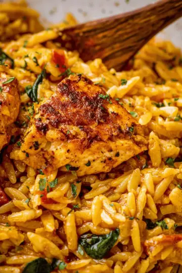 Cajun Chicken Orzo