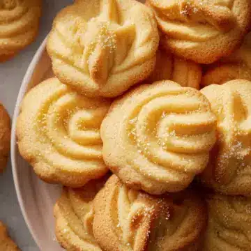 Danish Butter Cookies (Melt in Your Mouth)