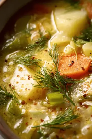 Polish Dill Pickle Soup