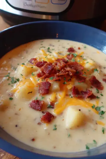 Easy Crockpot Potato Soup