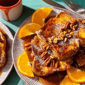 Orange Pecan French Toast