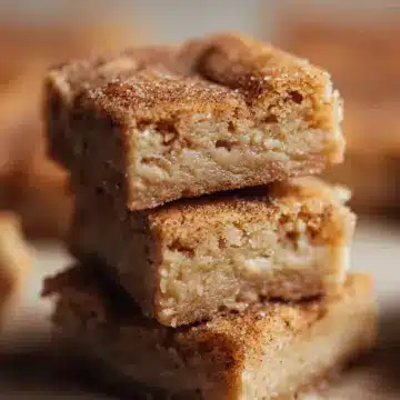 Cinnamon Sugar Blondies