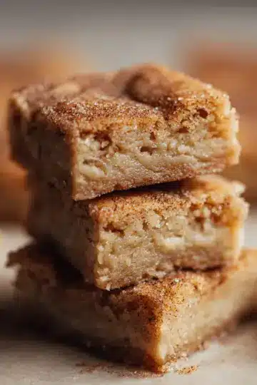 Cinnamon Sugar Blondies