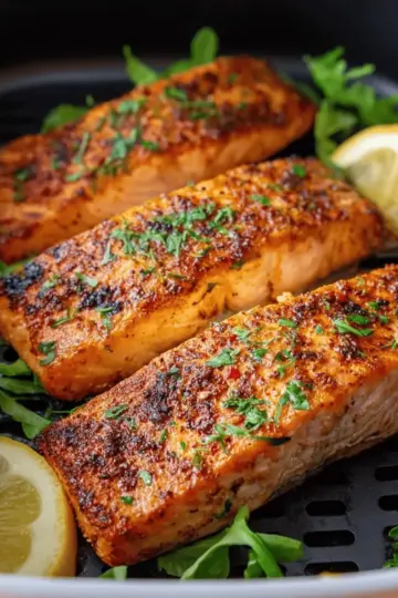 Air Fryer Salmon