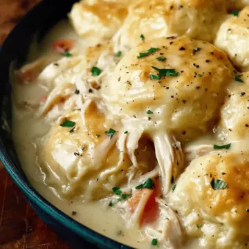 Copycat Cracker Barrel Chicken and Dumplings