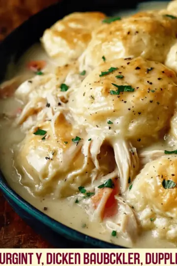 Copycat Cracker Barrel Chicken and Dumplings
