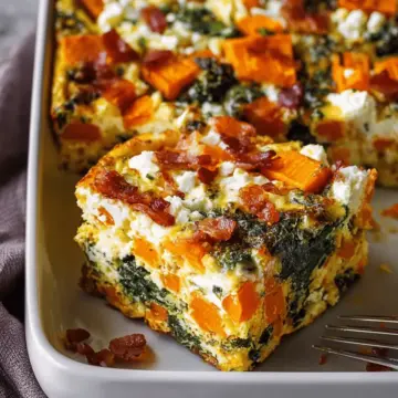 Sweet Potato & Egg Breakfast Casserole