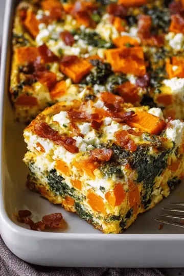 Sweet Potato & Egg Breakfast Casserole