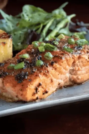 Baked Pineapple Salmon