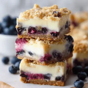 Blueberry Cream Cheese Bars
