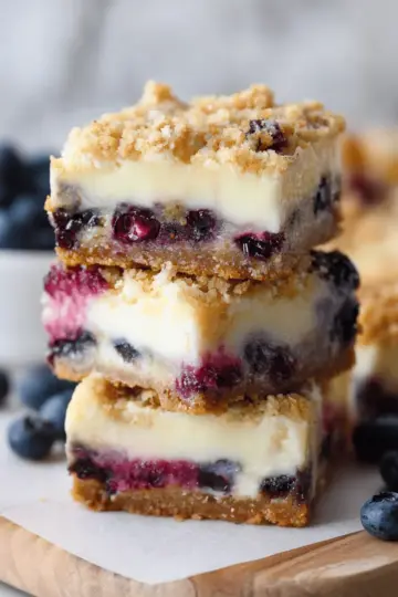 Blueberry Cream Cheese Bars