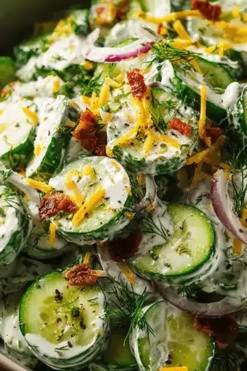 Cucumber Ranch Crack Salad