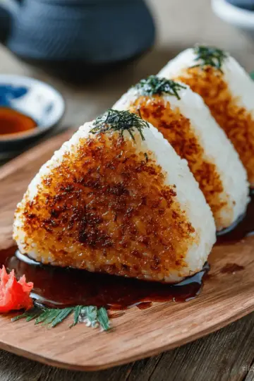 Yaki Onigiri (Grilled Rice Ball)