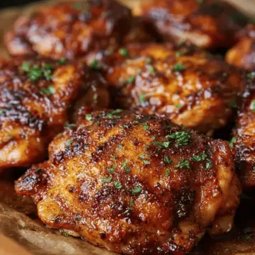 Baked Boneless Chicken Thighs