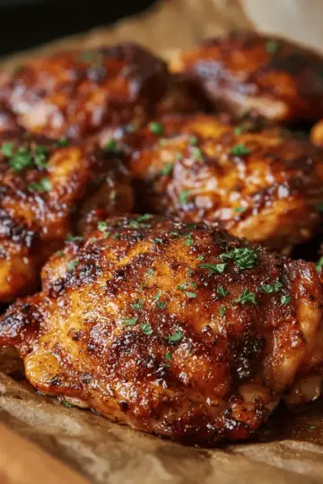 Baked Boneless Chicken Thighs