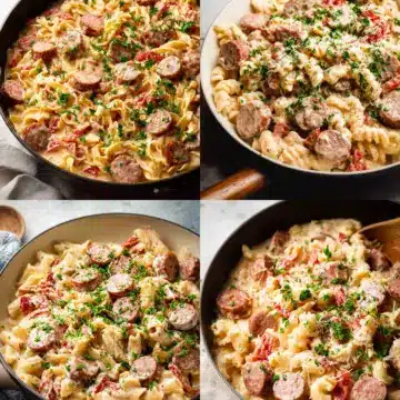 Creamy Smoked Sausage Pasta