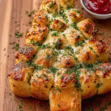 Christmas Tree Pull-Apart Bread