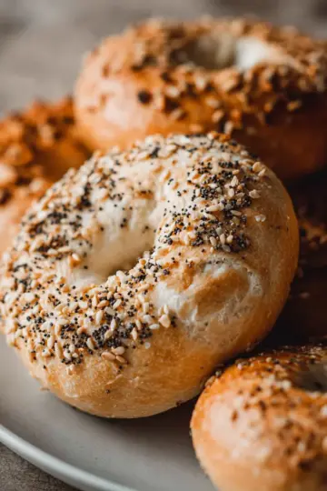 Sourdough Bagels
