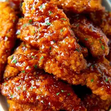 Easy Sticky Chicken Tenders