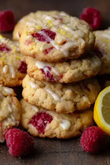 Lemon Raspberry Cookies