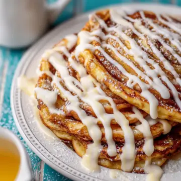 Cinnamon Roll Pancakes Recipe