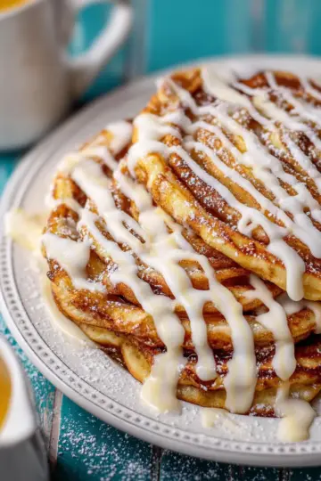Cinnamon Roll Pancakes Recipe