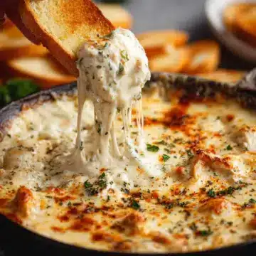 Creamy Chicken Alfredo Dip