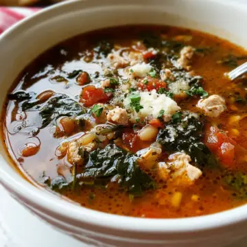 Italian Turkey Soup