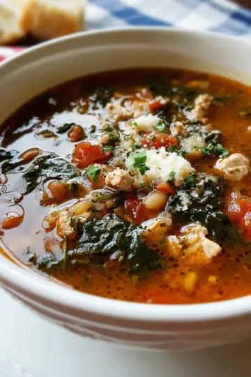 Italian Turkey Soup