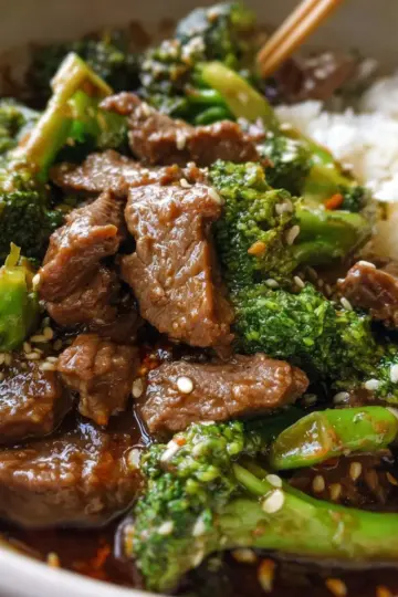 Chinese Beef and Broccoli